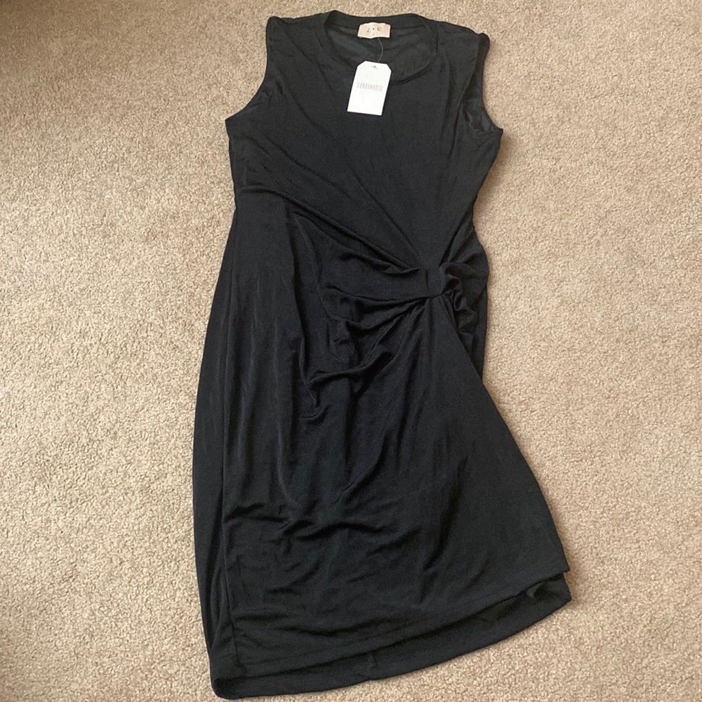Black stretchy dress